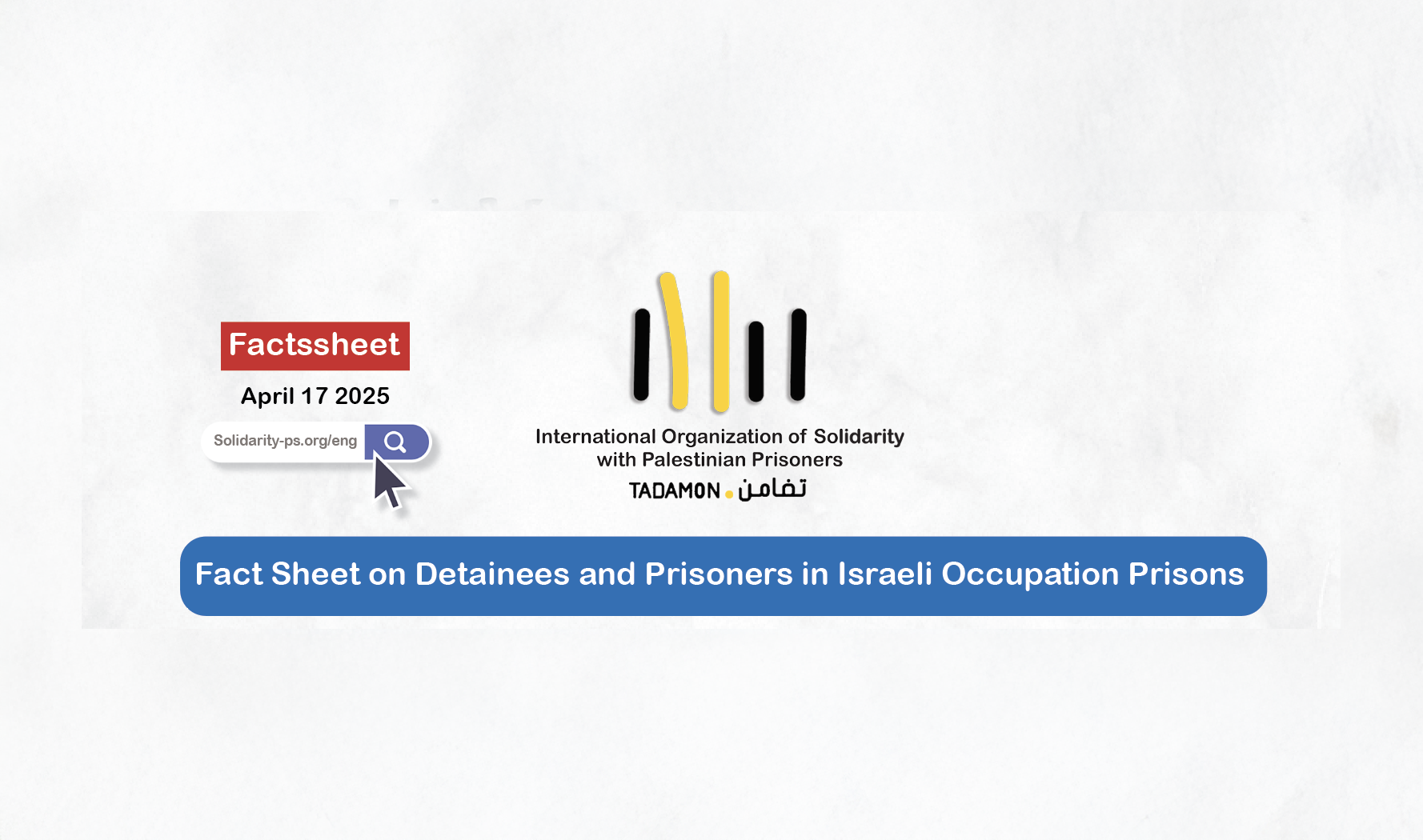 Fact Sheet on Detainees and Prisoners in Israeli Occupation Prisons 17 April 2025